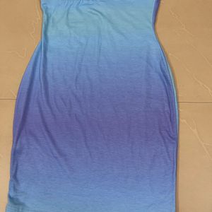 Imported New With Tag Ombre Bodycon Mini Dress