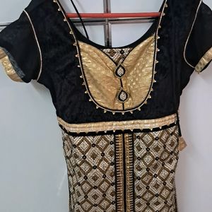 Black Partywear Top