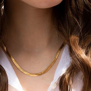 Plain Golden Neckchain