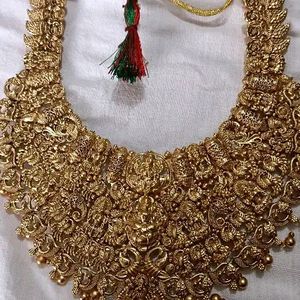 Golden Bridal Jewellery Set