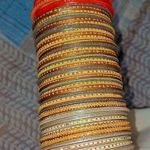 Multicolour Mirror Bangles