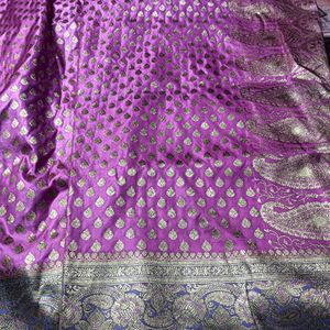 Silk Saree Totally New With Blouse