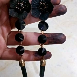 Black Beautiful Earrings