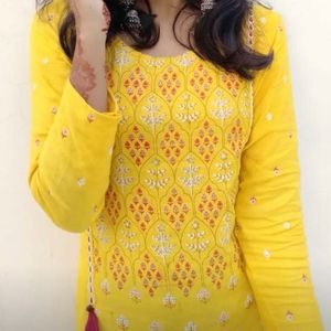 Anarkali Kurti Women Feativw Wear Kurta