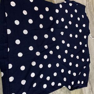 Cute Blue Polka Dot tshirt