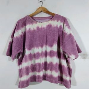 Lavender And White Top (Women's)