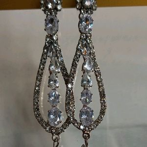 Like New AD Stone Earrings