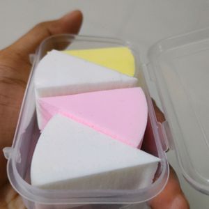 Cute Little Makeup Sponges with Small Box