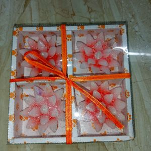 Hariom Fancy Flower Candles (Diya)