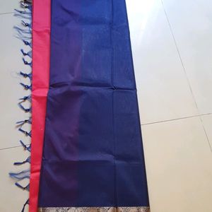 Silk cotton sarees with elephant boarder