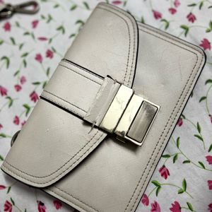 Zara White Sling Bag