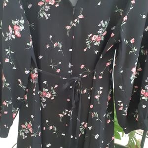 korean floral dress