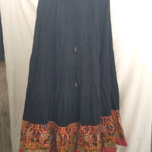 Black Ethnic Skirt