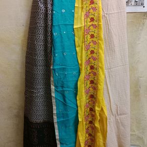 Different Types Dupattas Set Of 4🔥