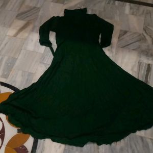 Bottle Green Frock