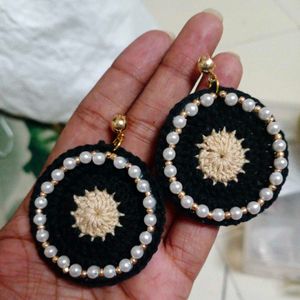 Crochet Earrings Combo Of 2 Pairs