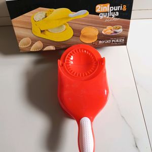 Dumpling Press Mould for Gujiya , Ghughra , Momos