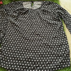 Polka Dotted Hip cover Top