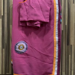 PINK PARTYWEAR EXCLUSIVE SAREE