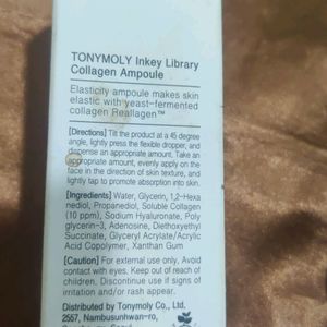 Tonymoly Inkey Library Collagen