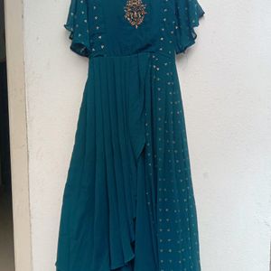 Teal Blue Gown