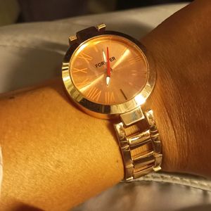 Rose Gold Colour Wrist Watch