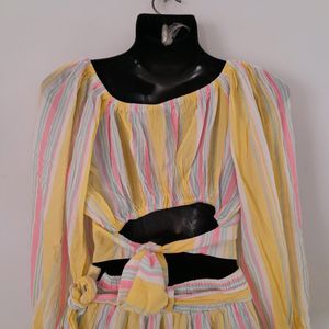 Multi Color Stripes Co-Ords (Women's)