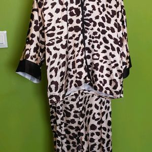 Animal Print Coord Set New With Tag