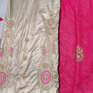 Wedding Wear Double Shaded Saree