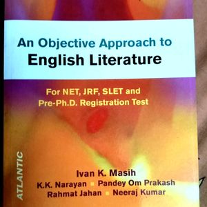 An Objective approach to English Literature