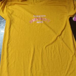 Mustard T-shirt For Women
