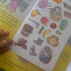 Sticker Story Book✨️😊👍🏻The wizard of Oz 😄