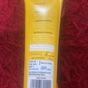 Sunscreen Facewash Aqualogica