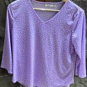 Bossini Lavender Top