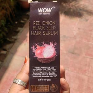 Wow Red Onion Black Seed Hair Serum