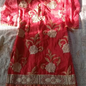 BEAUTIFUL PINK COLOUR KURTA FOR WOMEN