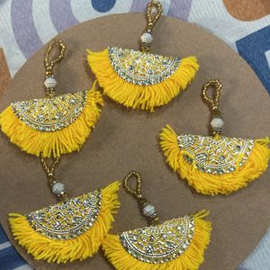 Yellow Latkan (pack Of 5)