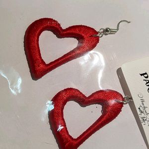 Heart Shape Earrings ✨✨(More Colours Available)