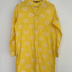 Yellow Kurti ..