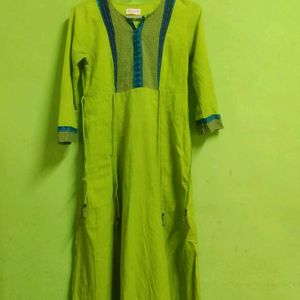 Beautiful Green Colour Kurta