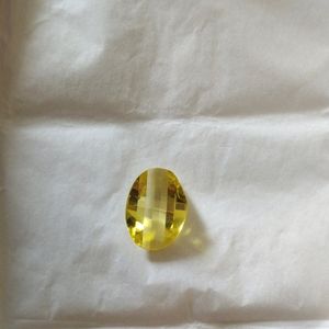 Fanncy Zircon Yellow Stone Lab Certifi