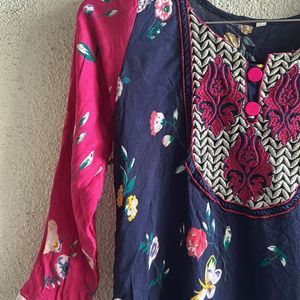 Flawless Combo Of 2 New Kurtis Floral