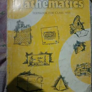 Mathematics Class 8th Book