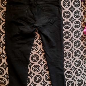 Black Denim Highway Jeans