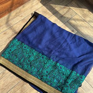 Pure Georgette Partywear Saree