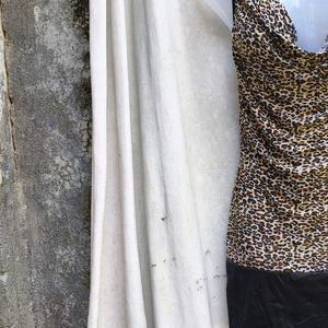 I. SEXY CHEETAH PRINT COWL NECK BODYCON