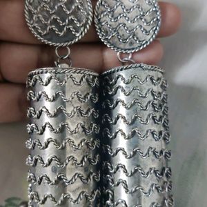 ❗ Price Update ❗Oxidised Silver Jhumkas