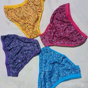 Set Of 4 Panties