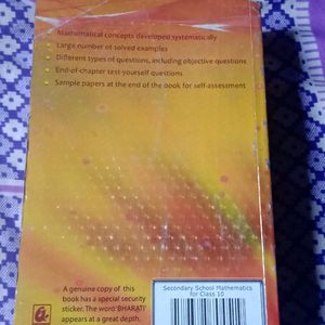 R S Agarwal Mathematics For Class 10