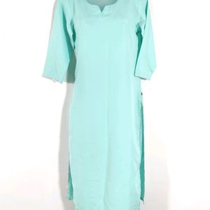 Cyan Casual Kurta Set (Women)